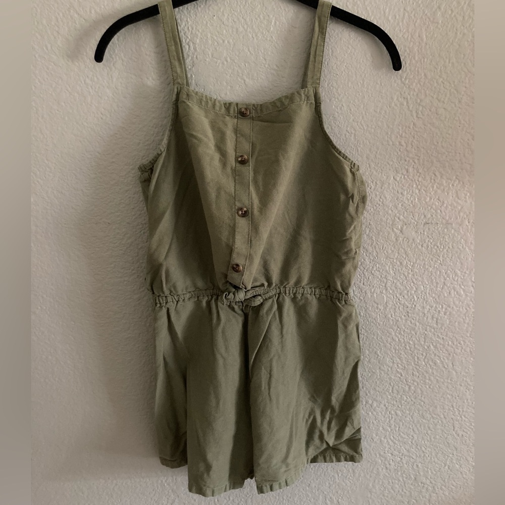 Army Green Romper